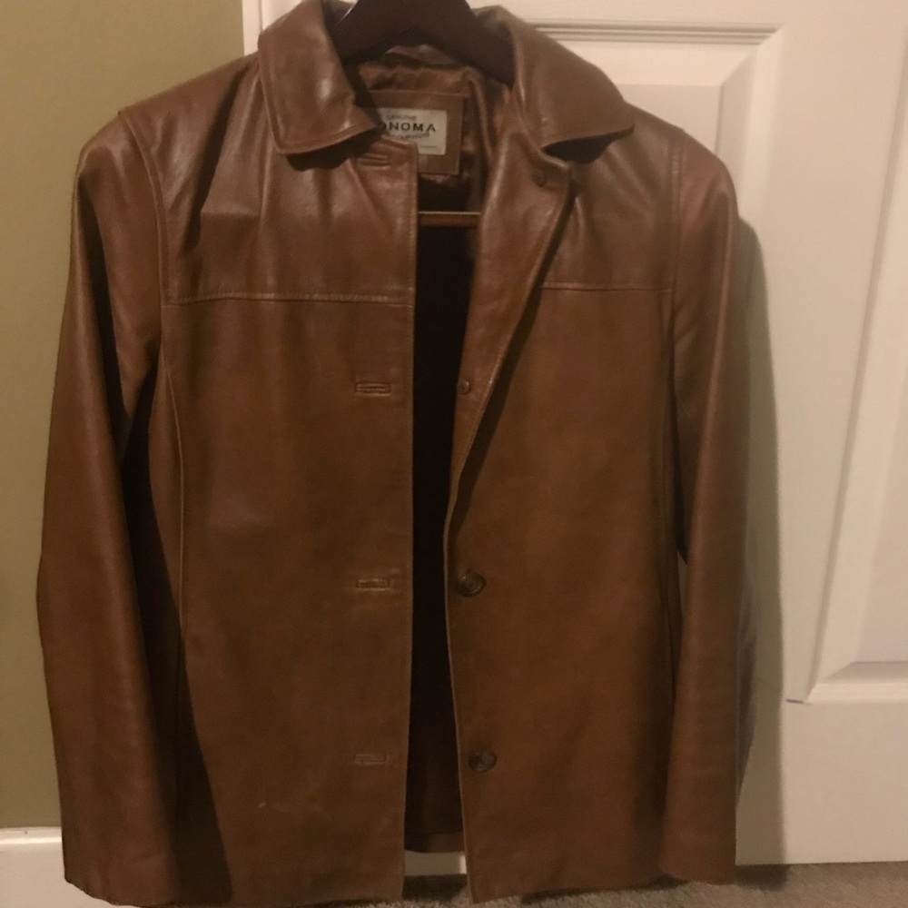 Genuine leather Sonoma jacket